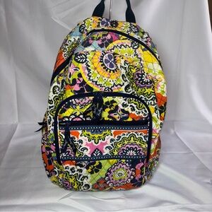 Vera Bradley Campus Backpack In Parisian Paisley